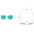 Goodr The Mod One Out Sunglasses Measurements
