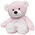 Warmies Pink Marshmallow Bear Stuffed Animal Main