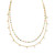 Kendra Scott Eve Multi Strand Necklace Gold - Multi Mix Detail