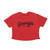 Women's Pressbox Georgia Vintage Top - Red Main