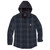 Men's Carhartt Rugged Flex Relaxed Fit Flannel Fleece-Lined Hooded Shirt Jacket Navy Main Men's Carhartt Rugged Flex Relaxed Fit Flannel Fleece-Lined Hooded Shirt Jacket Navy Main