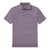 Men's Southern Marsh Maybourne Featherlight Stripe Polo Crimson And Slate Purple Front Flat