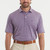 Men's Southern Marsh Maybourne Featherlight Stripe Polo Crimson And Slate Purple Front Model