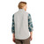 Men's L.L.Bean Sweater Fleece Vest Gray Heather Model Back Men's L.L.Bean Sweater Fleece Vest Gray Heather Model Back