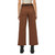 Women's Hidden Nori High Waist Wide Leg Denim Pants - Chestnut Back