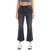 Women's Cello High Rise Crop Flare Jeans - Washed Black Main