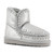 Women's Mou Eskimo 18 Glitter Microglitter Silver Metallic Boot