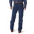 Men's Wrangler 47 Regular Fit Advanced Comfort Mid Stone Jeans back