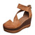 Women's Antelope Ravi Wedge Sandals - Taupe Main