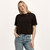 Women's Dear John Maddox Boyfriend Jersey Top Black Main