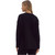 Women's Entro Long Sleeve Henley Top Black Back