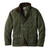 Men's L.L.Bean Upcountry Waxed-Cotton Down Jacket - Loden Main