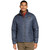 Men's L.L.Bean Mountain Classic Puffer Jacket Gunmetal Gray Front Model Men's L.L.Bean Mountain Classic Puffer Jacket Gunmetal Gray Front Model