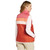 Women's L.L.Bean Mountain Classic Puffer Colorblock Vest - Senna Brick Adobe Red Back Model Women's L.L.Bean Mountain Classic Puffer Colorblock Vest - Senna Brick Adobe Red Back Model