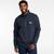 Men's L.L.Bean Katahdin Iron Works® Half Zip Utility Sweatshirt Navy Front Model