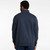 Men's L.L.Bean Katahdin Iron Works® Half Zip Utility Sweatshirt Navy Back Model