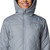 Women's Columbia Copper Crest II Long Tradewinds Grey Jacket zipped Women's Columbia Copper Crest II Long Tradewinds Grey Jacket zipped