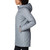 Women's Columbia Copper Crest II Long Tradewinds Grey Jacket side Women's Columbia Copper Crest II Long Tradewinds Grey Jacket side