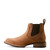 Men's Ariat Hybrid Low Boy Round Toe Western Boot - Desert Brown Side