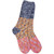Women's World's Softest Sock Co Weekend Ragg Colorblock Crew Socks - Enchanted CB Multi Main