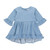 Girls' RuffleButts High Low Ruffle Tunic - Light Wash Main