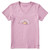 Women's Life Is Good Dreamy Sunrise Daisy T-Shirt Violet Purple Main