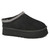 Women's Corkys Pillow Talk Faux Suede Platform Mule Slipper Black Faux Suede Main