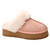 Women's Corkys Cuddle Up Faux Suede Platform Slipper Blush Main