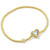 Women's Kendra Scott Ari Heart Gold Stretch Bracelet - Dichroic Glass Main Women's Kendra Scott Ari Heart Gold Stretch Bracelet - Dichroic Glass Main