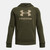 Boys' Under Armour UA Freedom Rival Fleece Big Flag Logo Hoodie Marine OD Green Desert Sand Front Boys' Under Armour UA Freedom Rival Fleece Big Flag Logo Hoodie Marine OD Green Desert Sand Front