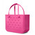 Original Bogg Bag Large Tonal Beach Tote Heart Shimmer Haute Pink Tote side