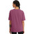 Women's The North Face Evolution Oversized T-Shirt Cyber Berry Back