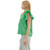 Women's Entro Flutter Sleeve Top - Green Side Women's Entro Flutter Sleeve Top - Green Side