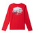 Boys' Columbia PFG Terminal Tackle High Side Red Spark Marlin Shirt