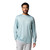 Men's Columbia PFG Terminal Tackle High Side Crushed Blue Shirt front Men's Columbia PFG Terminal Tackle High Side Crushed Blue Shirt front