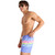 Men's Chubbies Gotta Get Aways Lined Swim Trunk - Pastel Purple Stripe Side Men's Chubbies Gotta Get Aways Lined Swim Trunk - Pastel Purple Stripe Side