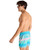Men's Chubbies Neptune's Weekend Wear Lined Swim Trunk - Teal Printed Stripe Side