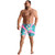 Men's Chubbies Birds Of Paradise Lined Swim Trunks - Pink Model