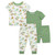 Infant Boys' Little Me Safari 4PC PJ Set Front