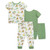 Infant Boys' Little Me Safari 4PC PJ Set Back