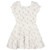 Toddler Girls Mabel And Honey Rose Garden Tiered Dress - White Back