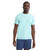 Men's Fair Harbor Kismet T-Shirt Aqua Green Front Model View