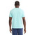 Men's Fair Harbor Kismet T-Shirt Aqua Green Back Model View