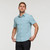 Men's Cotopaxi Cambio Button Up Shirt Sea Spray Blue Front Model View