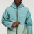 Men's Cotopaxi Cielo Rain Jacket Bluegrass Silver Leaf Zipper Detail