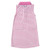 Toddler Girls' Prodoh Sleeveless Pro Performance Polo Dress Fuchsia Pink Stripe Back