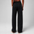 Women's Fabletics Cloud Jersey Wide Leg Black Pants back