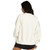 Women's Gold Hinge Wide Arm Sweatshirt Ivory Back