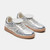Women's Steve Madden Madrid Low Top Sneakers Silver Main