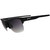 Goodr That New Asphalt Smell Sunglasses With Black Gradient Lenses Angled View